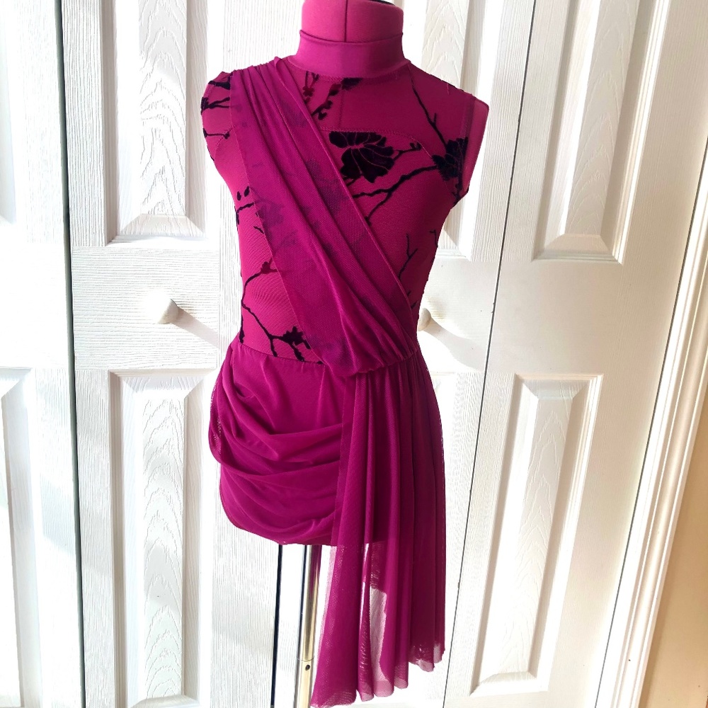 Weissman Fuchsia Lyrical Costume - Child Small